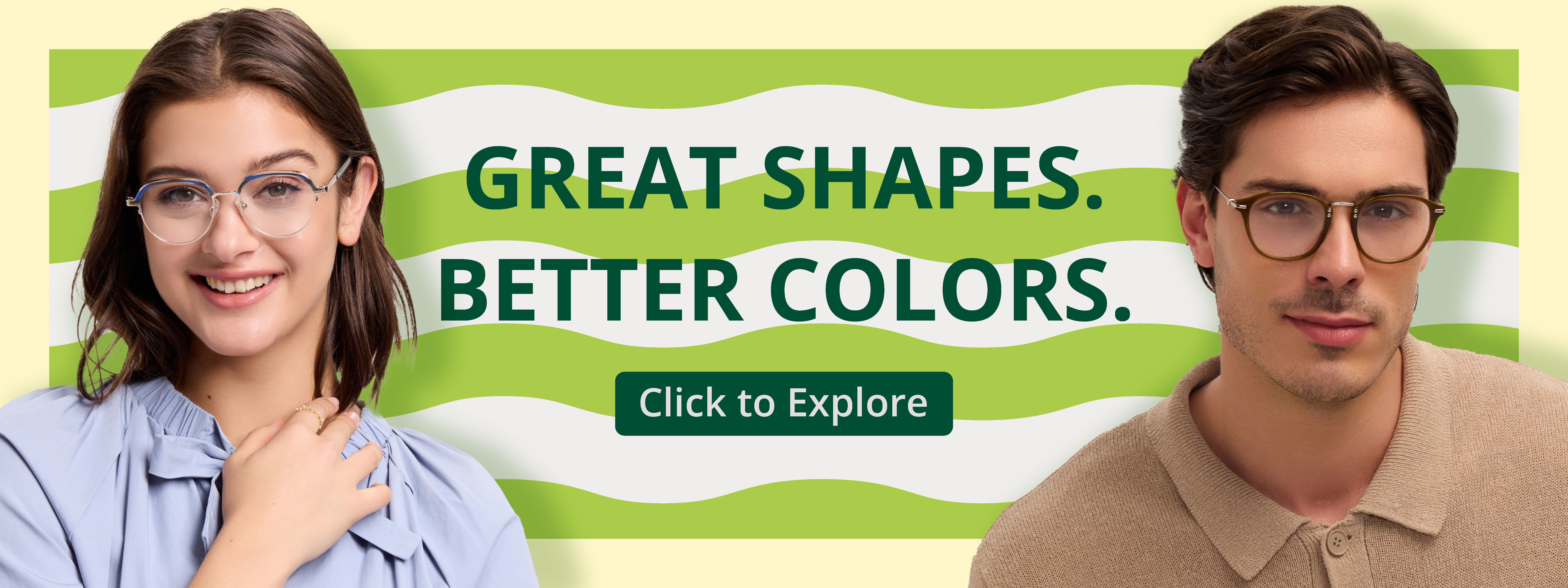 We've got some great shapes and colors here.