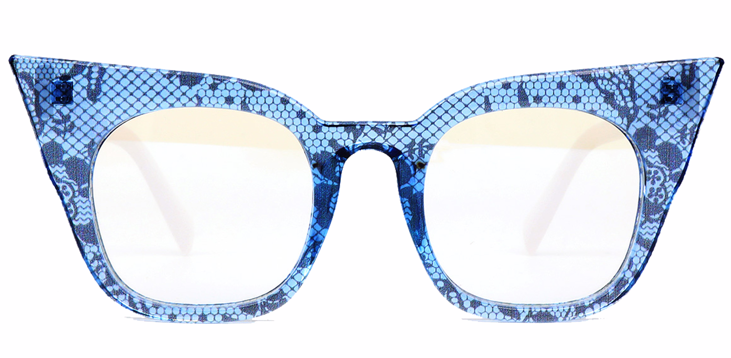 Piña Colada Butterfly Glasses