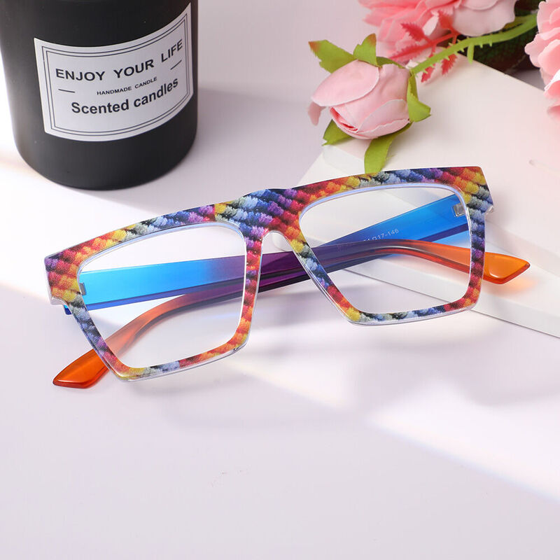 Fierce Diva Square Glasses